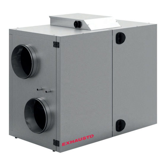 Exhausto VEX100-SERIES Originalbetriebsanleitung