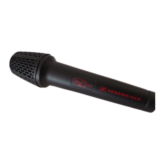 Sennheiser BF511 Gebrauchsanleitung