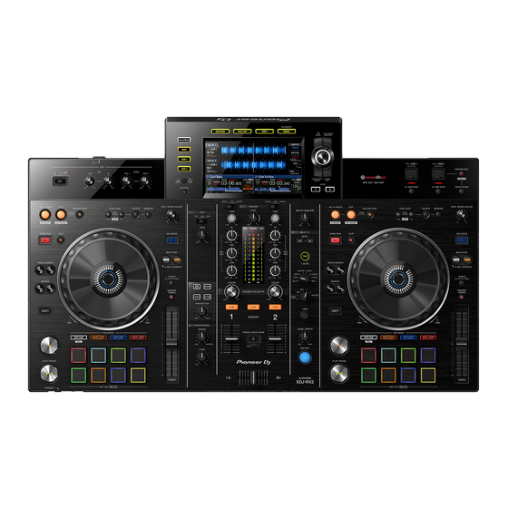 PIONEER DJ XDJ-RX2 Bedienungsanleitung