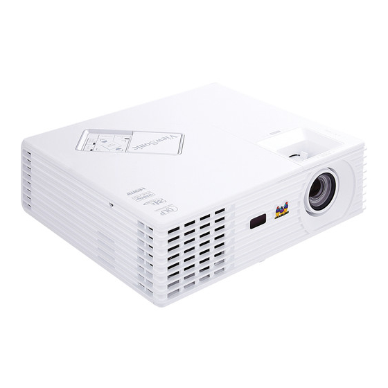 ViewSonic PJD7822HDL Bedienungsanleitung