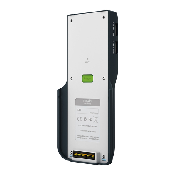 Texas Instruments TI-Nspire Handbuch