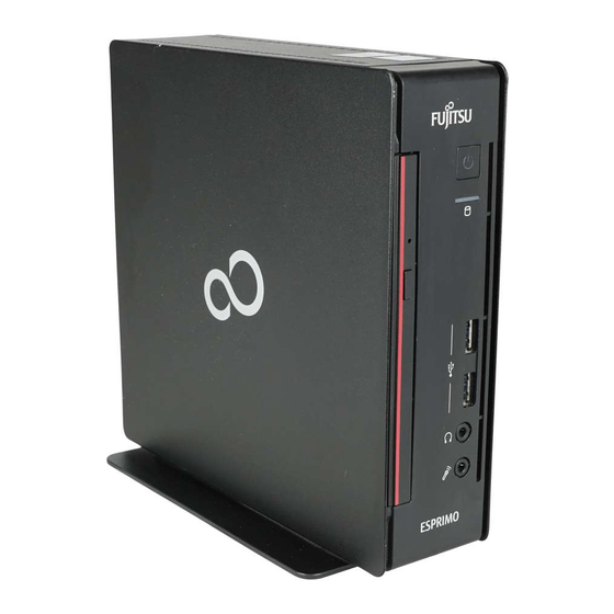 Fujitsu ESPRIMO Q55 Serie Betriebsanleitung
