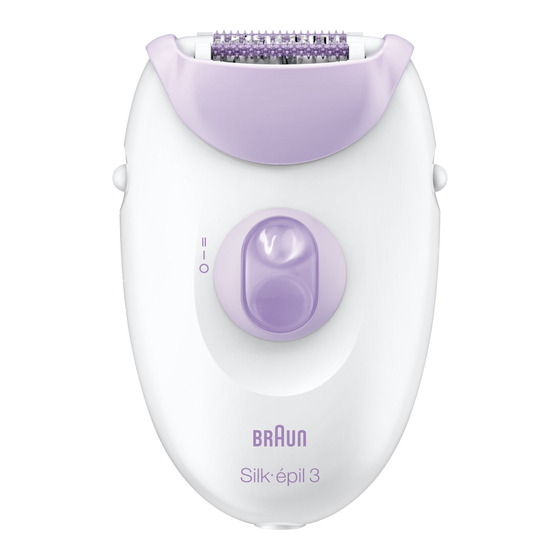 Braun Silk-epil 3 5320 Gebrauchsanleitung
