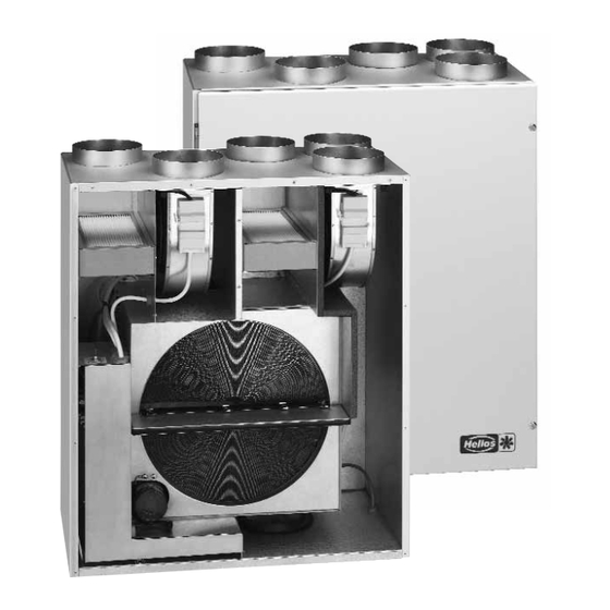 Helios KWL 230 Roto Montage- Und Betriebsvorschrift