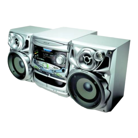 Pioneer XR-A6800 Bedienungsanleitung