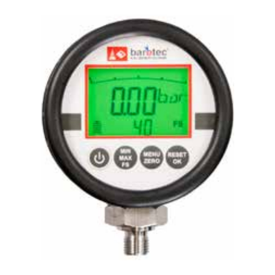 barotec D2 Serie Betriebsanleitung