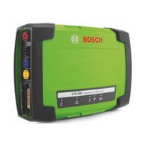 Bosch KTS 560 Originalbetriebsanleitung