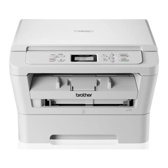 Brother DCP-7055 Installationsanleitung