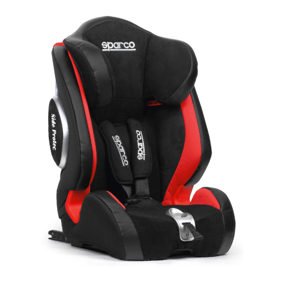 Sparco F1000KI Bedienungsanleitung