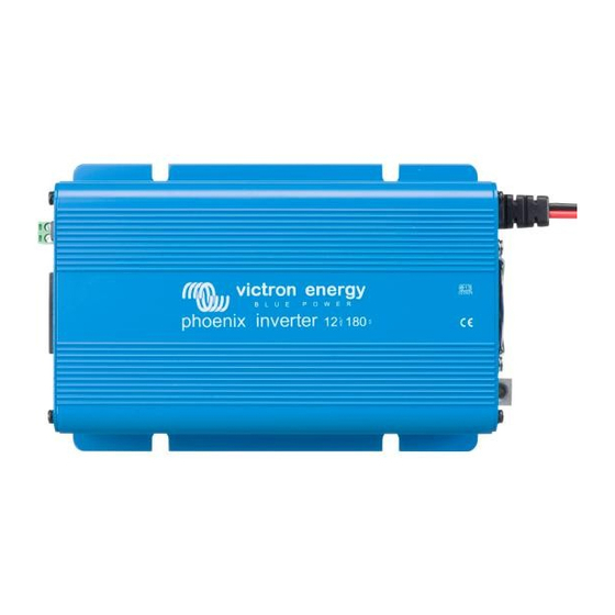Victron energy Phoenix 12/180 Anleitung
