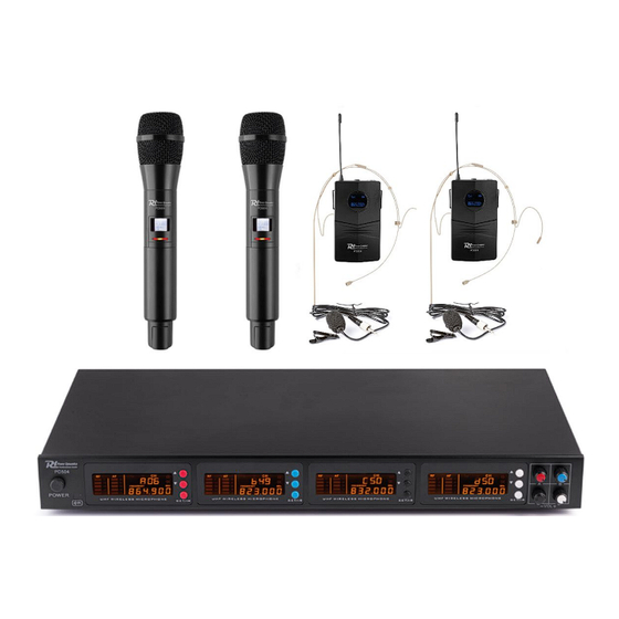 Power Dynamics PD504 Serie Bedienungsanleitung