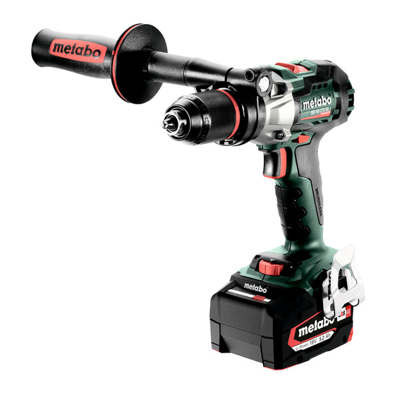 Metabo BS18 LTX BL I Originalbetriebsanleitug