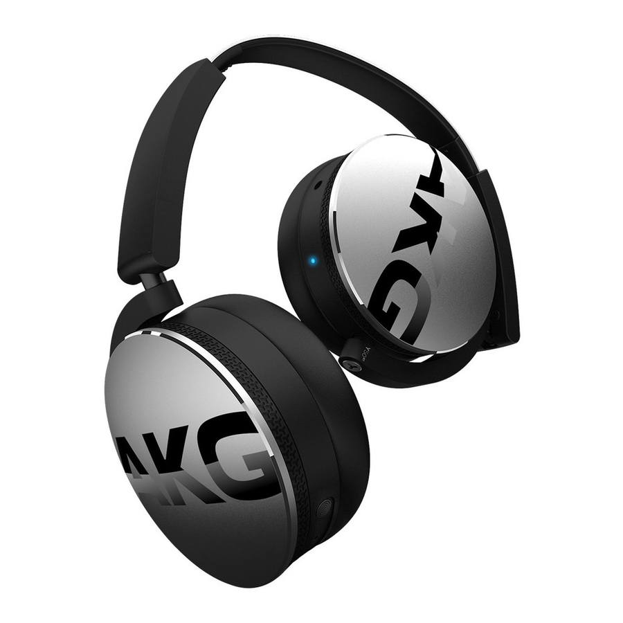 AKG Y50BT Kurzanleitung