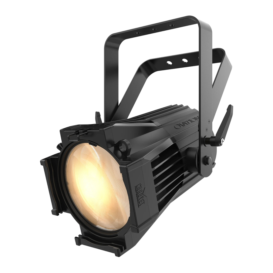 Chauvet Professional Ovation P-56WW Schnellanleitung