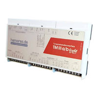 Hamares TM III a/b light Bedienungsanleitung