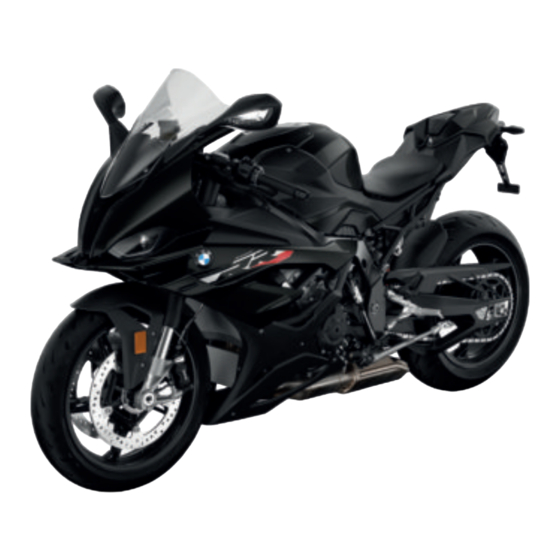 BMW Motorrad S 1000 RR 2022 Betriebsanleitung