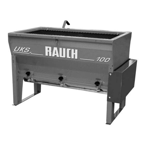 Rauch UKS 80 Betriebsanleitung