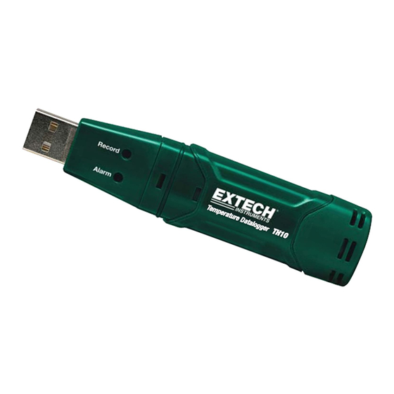 Extech Instruments TH10 Bedienungsanleitung