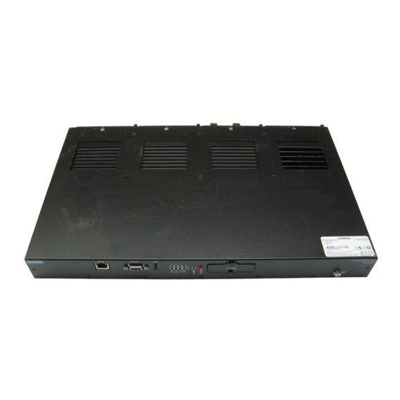 Siemens RUGGEDCOM RX1501 Montagehandbuch