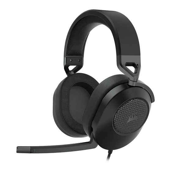 Corsair HS65 WIRELESS Bedienungsanleitung