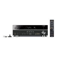 Yamaha RX-V471 Anleitung Zur Schnelleinrichtung