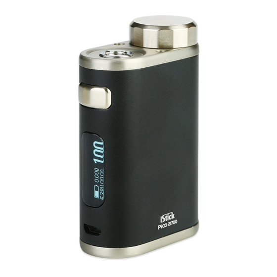 SC iStick Pico 21700 Bedienungsanleitung