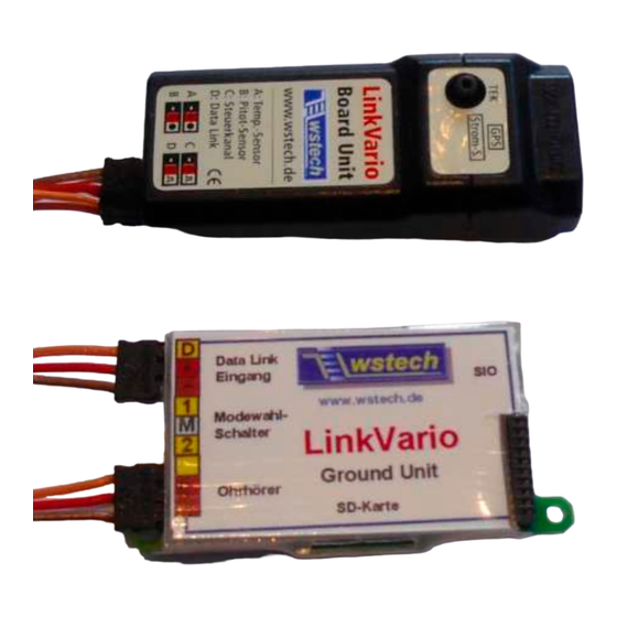 wsTech LinkVario Bedienungsanleitung