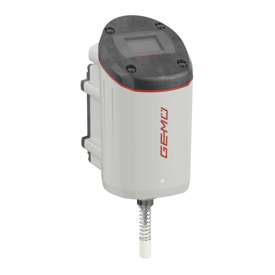 Gemü 1441 cPos-X Betriebsanleitung