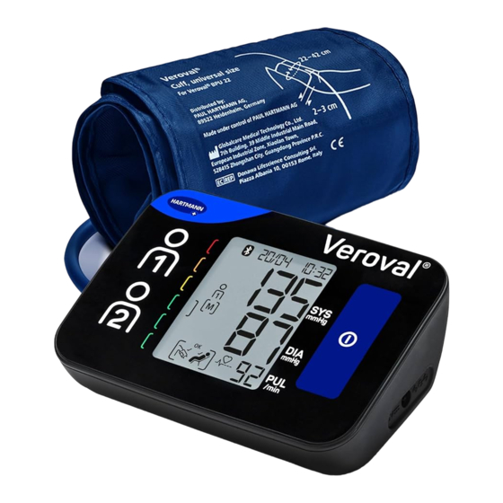 Hartmann Veroval compact+ BPU 26 Bedienungsanleitung