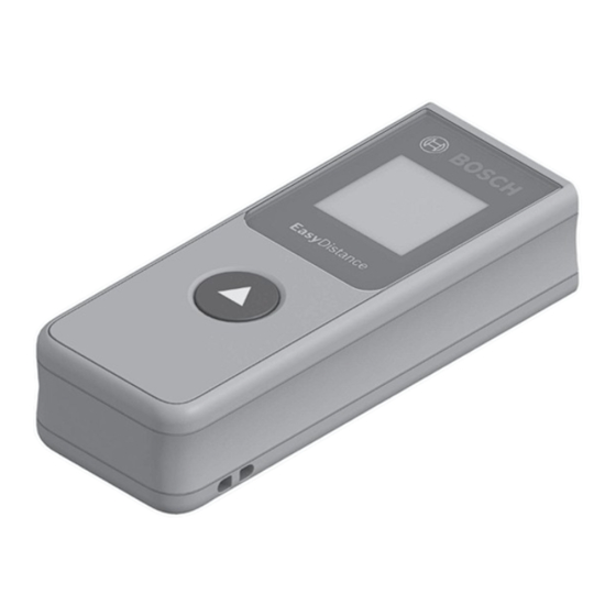 Bosch EasyDistance 20 Originalbetriebsanleitung