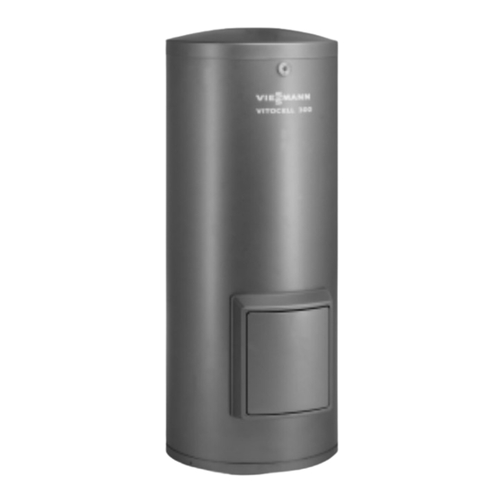 Viessmann Vitocell 300 EVI Montageanleitung