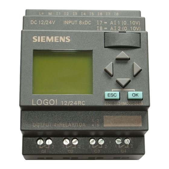 Siemens SIMATIC logo! Handbücher