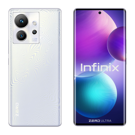 infinix X6820 ZERO ULTRA Bedienungsanleitung