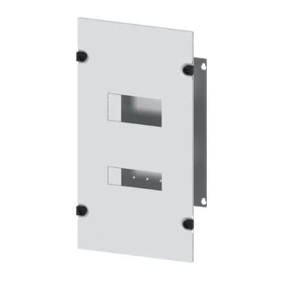 Siemens 3VA2 Betriebsanleitung