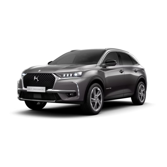 DS AUTOMOBILES DS 7 CROSSBACK Handbücher