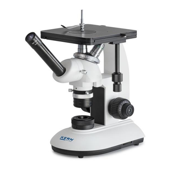 KERN Optics OLE-1 Serie Betriebsanleitung