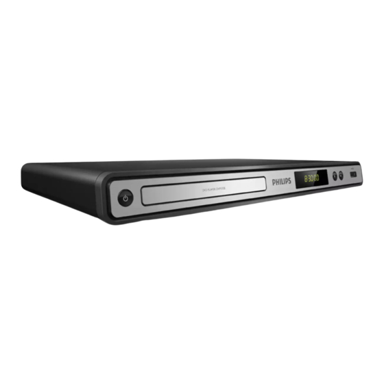 Philips DVP3350 Schnellstartanleitung
