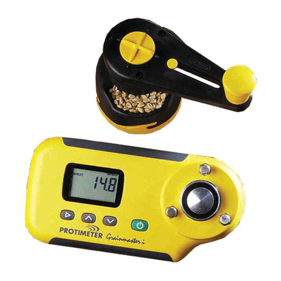 Protimeter Grainmaster i Bedienungsanleitung