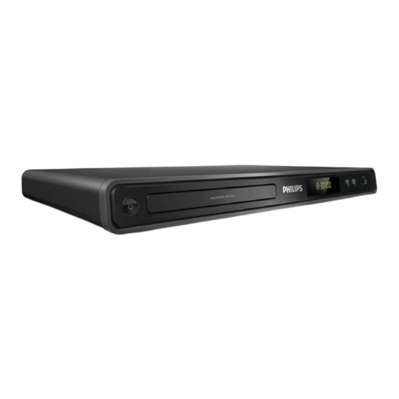 Philips DVP3350 Benutzerhandbuch