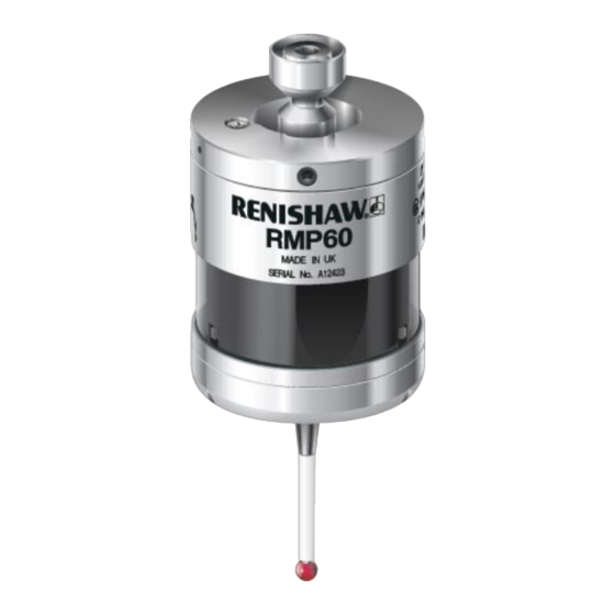 Renishaw RMP60 Schnellstartanleitung