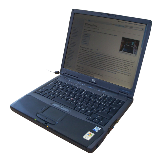 HP OmniBook 6000 Referenzhandbuch
