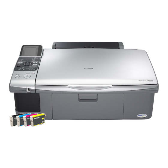 Epson Stylus DX6000 Handbuch