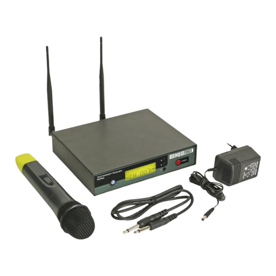 HQ Power MICW40 Bedienungsanleitung