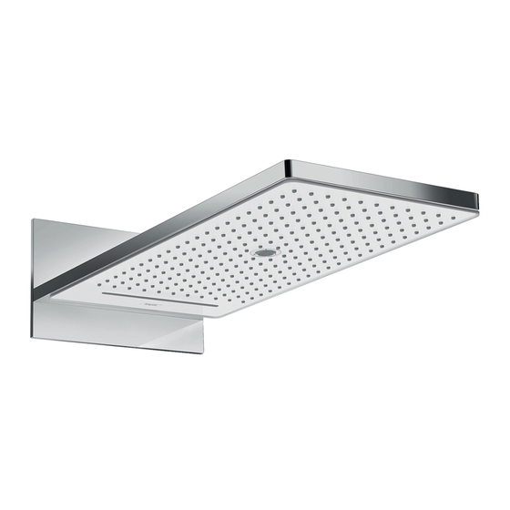 HANSGROHE Rainmaker Select 580 3jet
24001400 Gebrauchsanleitung, Montageanleitung