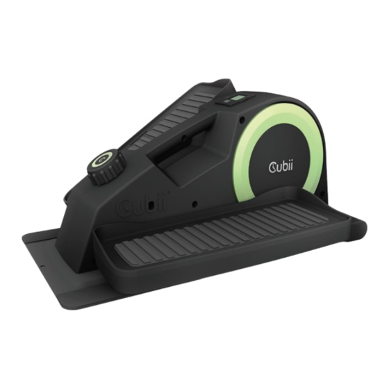 Cubii JR2 Benutzerhandbuch