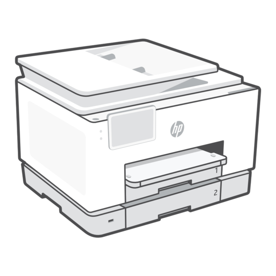 HP OfficeJet Pro 9130e Serie Referenzhandbuch