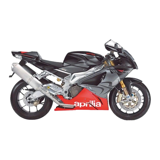 APRILIA RSV mille Bedienungsanleitung