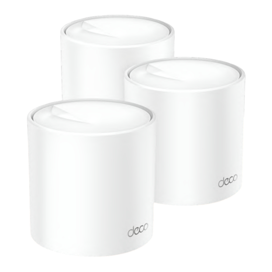 TP-Link Deco X50 Benutzerhandbuch