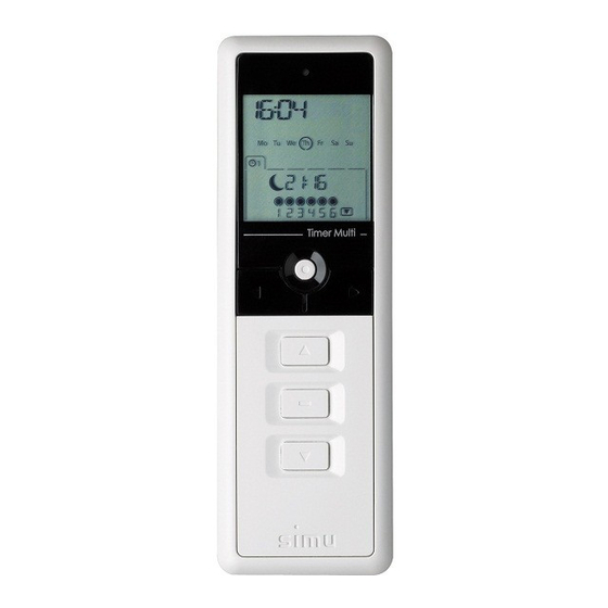simu TIMER MULTI Anleitung