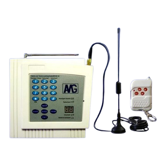 AMG AW100-2 GSM Bedienungsanleitung